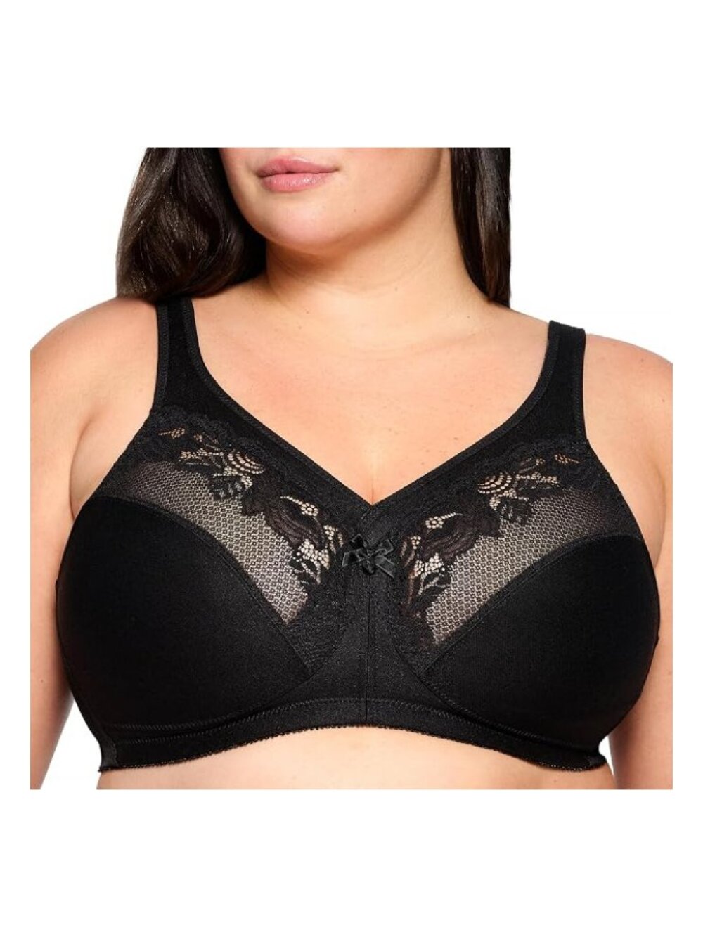 ✨ Glamorise 1003 Full Figure Wirefree Minimizer Support Bra  46G NWOT
